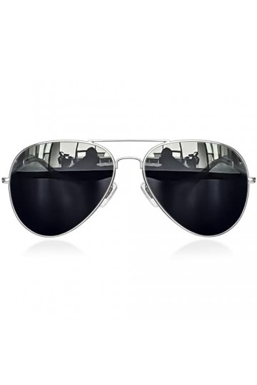 KANASTAL Lunettes de Soleil Polarisée pour Homme et Femme 100% Anti UV400 Lunettes de Soleil Métal Classiques Lunettes de Sol