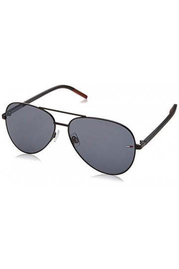 TOMMY HILFIGER TJ 0008/S Sunglasses, MTT Black, 60 Mixte Adulte