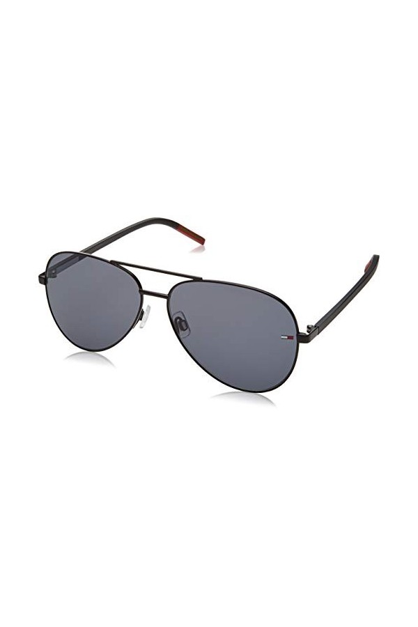 TOMMY HILFIGER TJ 0008/S Sunglasses, MTT Black, 60 Mixte Adulte