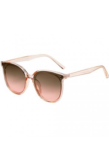 H HELMUT JUST Oversize Carré Lunettes de Soleil Femmes Grand Cadre Femmes de Mode pas Cher