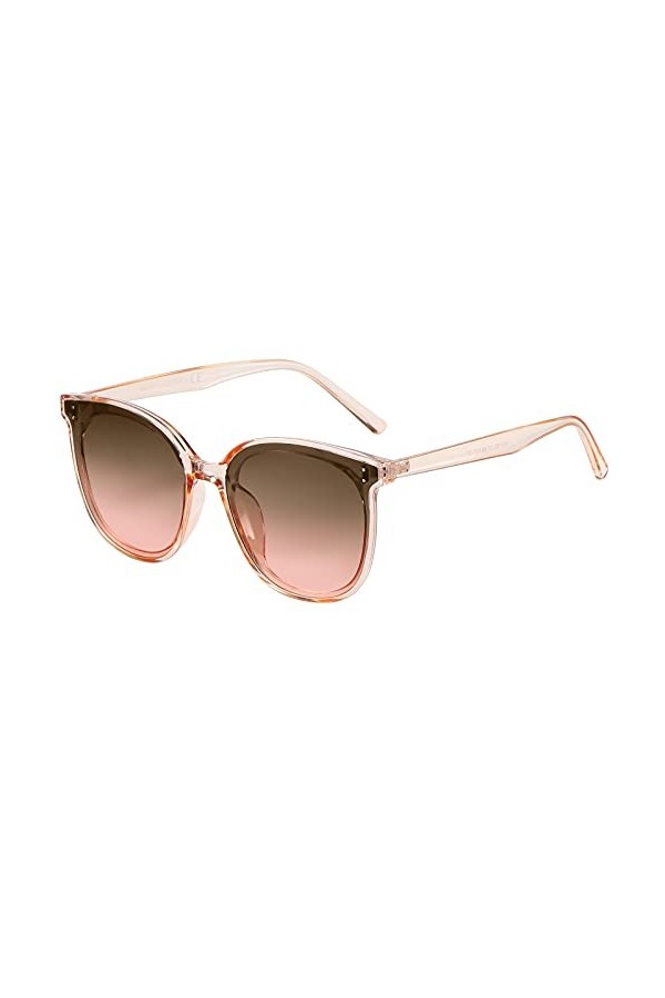 H HELMUT JUST Oversize Carré Lunettes de Soleil Femmes Grand Cadre Femmes de Mode pas Cher