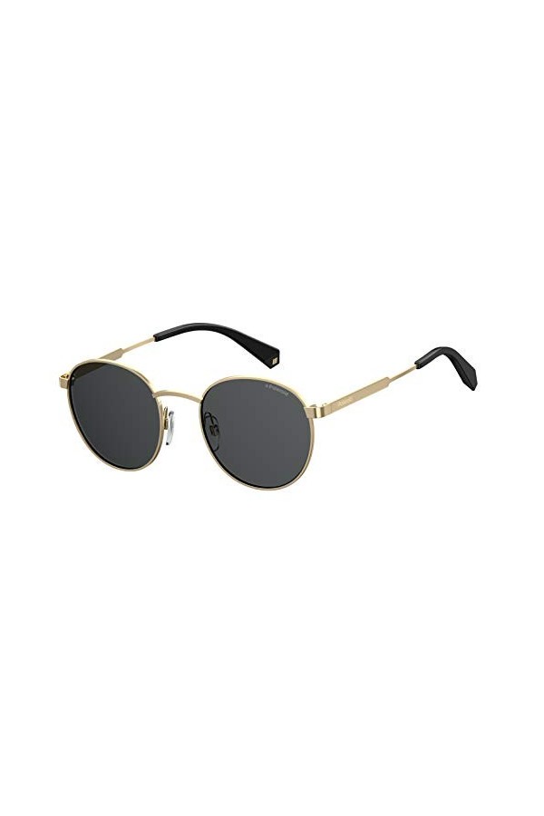 Polaroid PLD 2053/S Sunglasses, 2f7/M9 Gold Grey, 51 Mixte