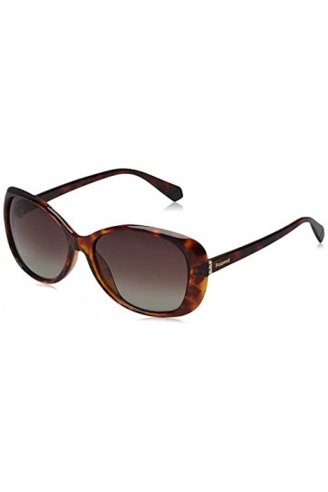 Polaroid PLD 4097/S Sunglasses, 086/la Havana, 58 Femme