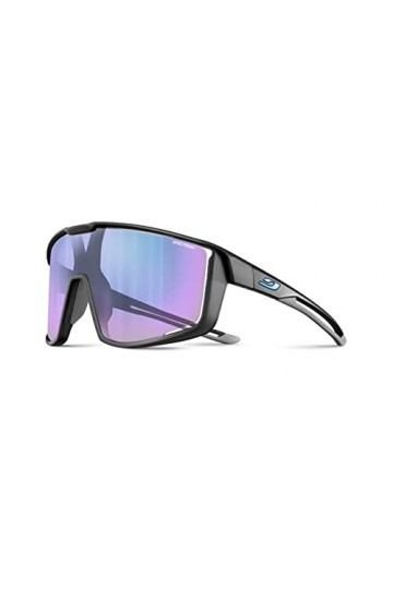 Julbo Fury Lunettes de Soleil, Rose Pastel/Bleu Clair, Taille Unique Mixte