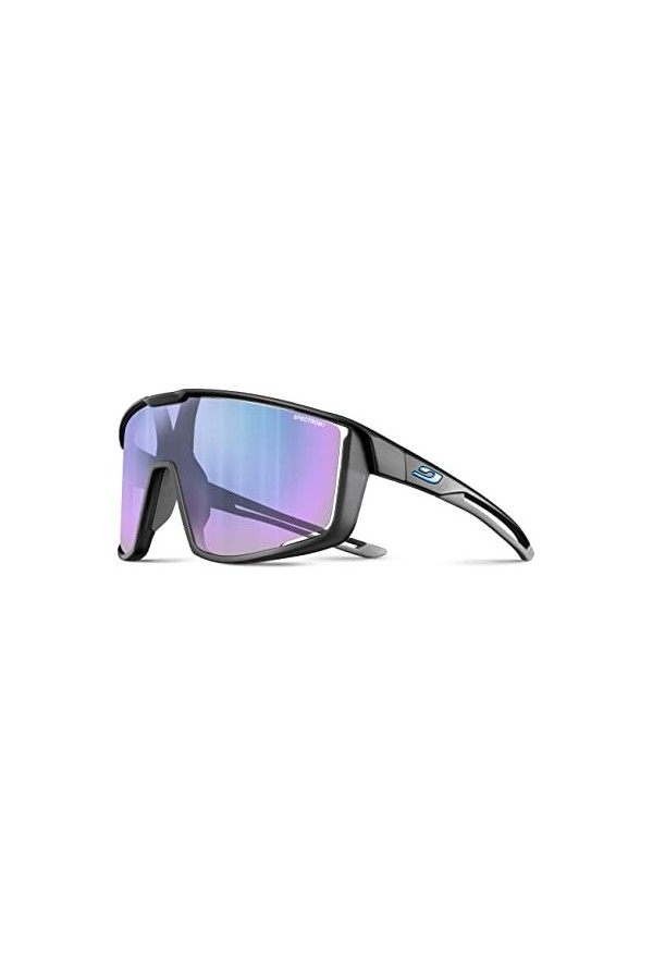 Julbo Fury Lunettes de Soleil, Rose Pastel/Bleu Clair, Taille Unique Mixte