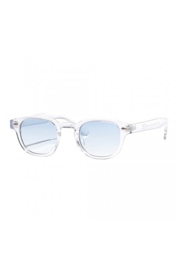 OS SUNGLASSES Rétro Ovale Lunettes de Soleil pour Hommes Femmes Pirate Capitaine Johnny Depp Style VINTAGE Lentille Unisexe R