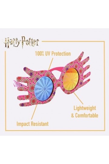 Sun-Staches Lunettes de soleil officielles Luna Lovegood avec personnage fantaisie UV400