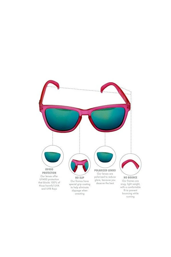 GoodR Sunglasses Running Flamingos on a Booze Cruise Default