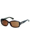 Guess GU 7410 Montures de Lunettes, Marron Dark Havana/Brown , 55 Femme