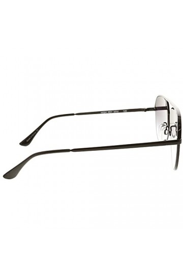 Quay Australia, Lunettes De Soleil Oversize High Key Mini, Black Fade