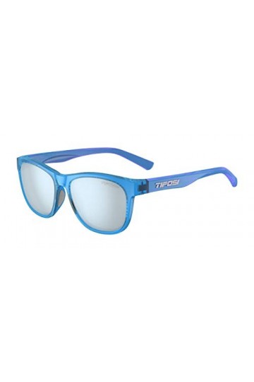 Tifosi Verre Unique Swank Lunettes, Bleu Ciel Cristal/Bleu Clair Fumé, Taille Mixte