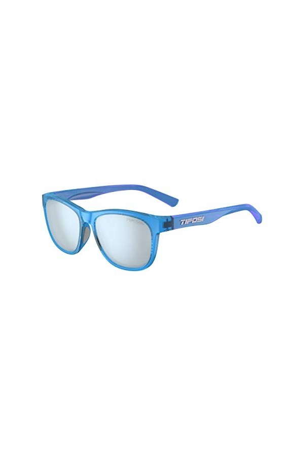 Tifosi Verre Unique Swank Lunettes, Bleu Ciel Cristal/Bleu Clair Fumé, Taille Mixte