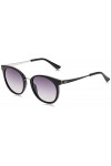 Guess GU 7459 Montures de Lunettes, Noir Shiny Black/Gradient Smoke , 52 Femme
