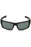 Spy Lunettes de Soleil Dirk Taille Unique Noir - Soft Matte Black-Happy Grey Green