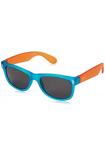 Polaroid Mixte enfant P0115 Y2 89t 46 Montures de lunettes, Bleu Blute Orange/Grey , EU