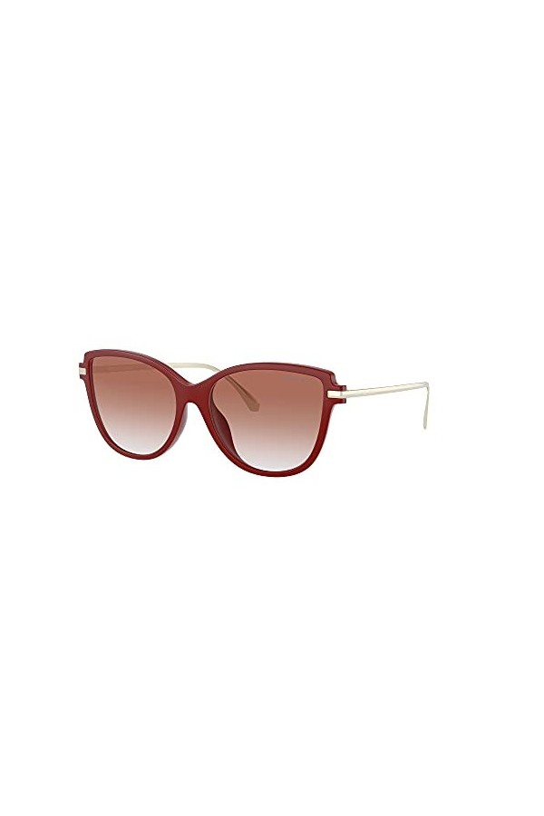 Michael Kors Lunettes de soleil San Diego pour femme, Dégradé rose et gris, 60