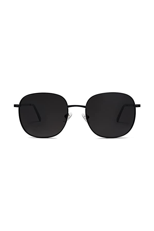 SOJOS Designer Femmes Lunettes De Soleil Élégant Flat Spéculaire Aurora SJ1137 Avec C2 Monture Or/Verre Gris