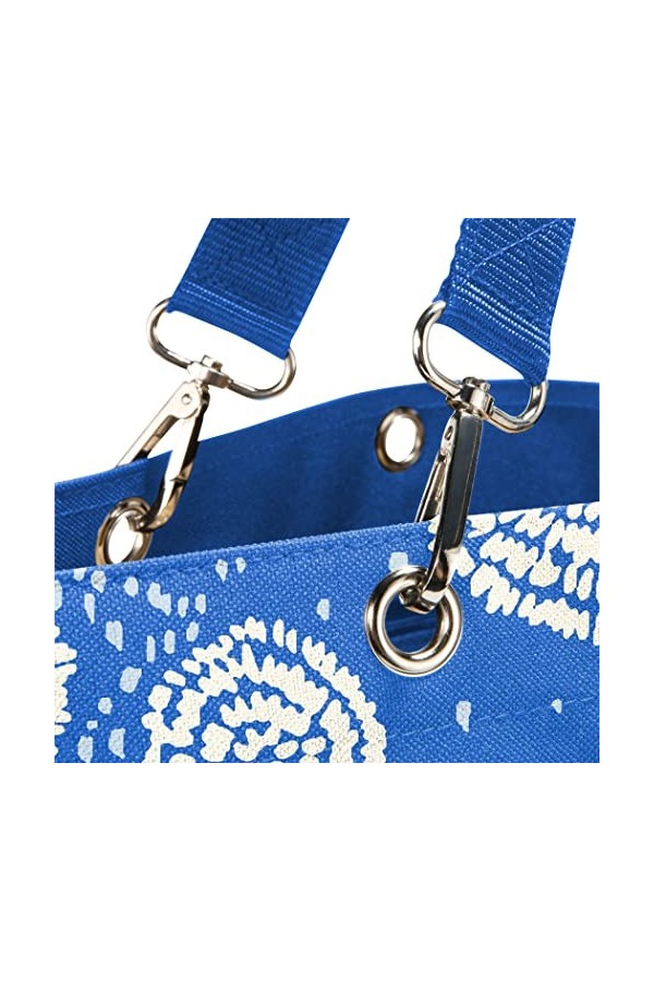 reisenthel shopper XL baltic blue - Sac de shopping spacieux et sac à main élégant en un - En matériau hydrofuge