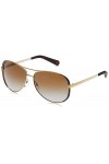 Michael Kors Chelsea 1014t5 59 Montures de Lunettes Femme, Marron Gold/DK Chocolate Brown/Browngradientpolarized , Taille Un