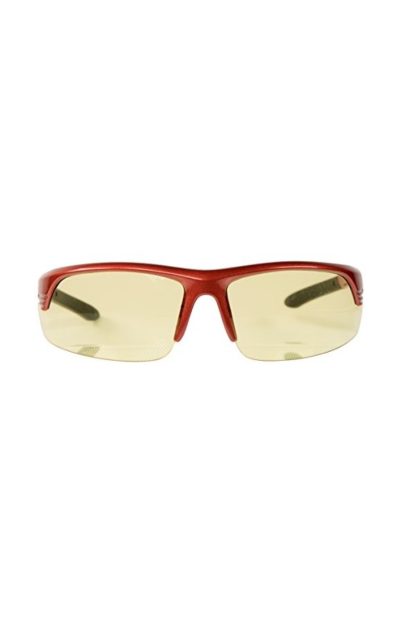 S&W 110-163 Lunettes Mod pour le Corps Lentille Jaune, Rouge, Taille Unique