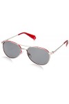 Polaroid PLD 6070/S/X Sunglasses, J2b/M9 Silver Red, 56 Mixte