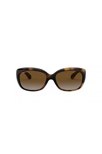 Ray-Ban 4101 Montures de Lunettes, Marron Light Havana/Greygradientbrownpolar , 58 Femme