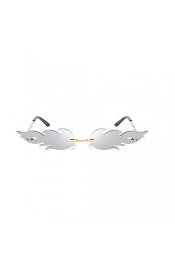 Toyvian Lunettes de soleil pour femme - Sans bord - Flambant - Lunettes dété - Lunettes de soleil Narrow - Pour bar, été haw