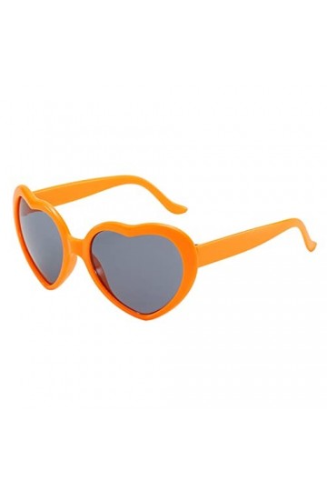 tinysiry Lunettes de soleil en forme de cœur pour dame, adorables lunettes de soleil rétro en forme de cœur pour voyager, lun