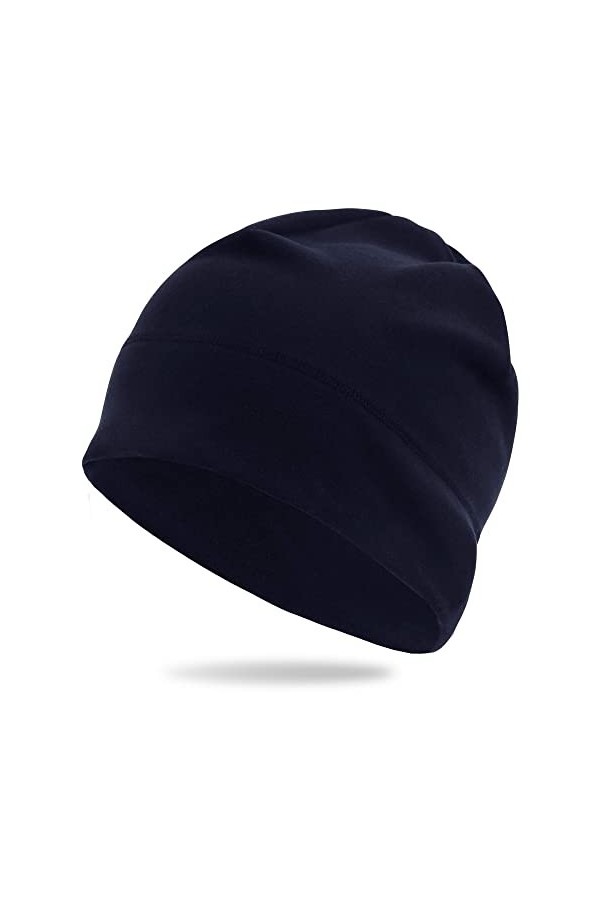 Arcweg Bonnet de Sport Hiver Unisexe Thermique Coupe-Vent Calotte pour Course Moto Vélo Cyclisme Ski Noir