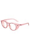 Lunettes de soleil polarisées irrégulières vintage transparentes couleur bonbon sans cadre lunettes rétro unisexe été personn