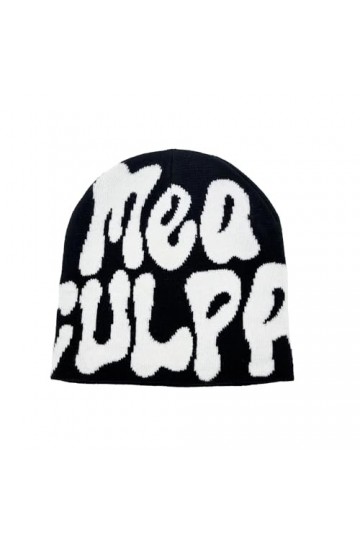 Snazzy Santa Bonnet Y2K MEA Culpa Noir