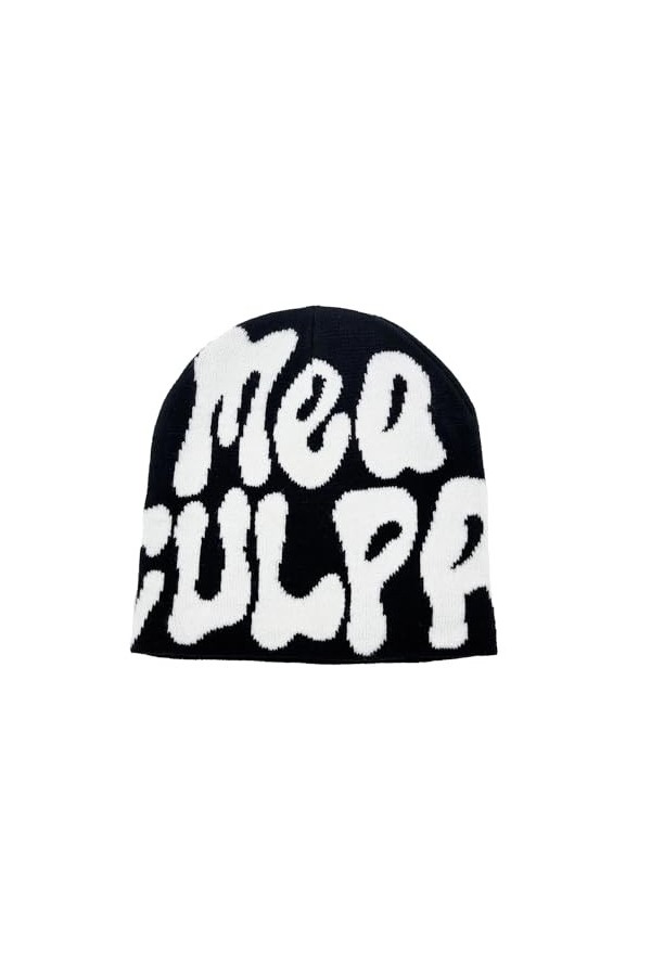 Snazzy Santa Bonnet Y2K MEA Culpa Noir