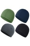 4 Pièces Bonnets Tête Mort pour Homme Bonnet Doux Bonnet Sommeil Bonnet Multifonctionnel Extensible pour Femme Bonnet pour Co