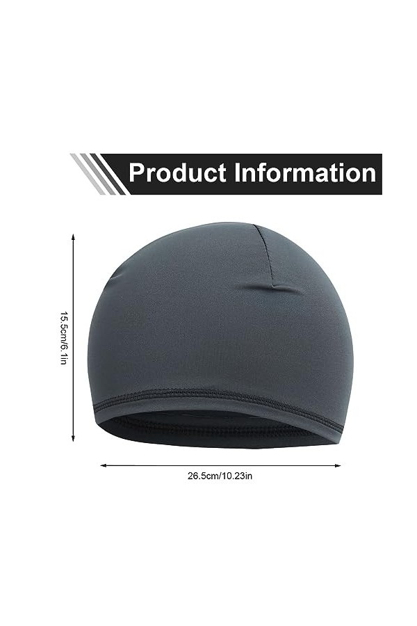 4 Pièces Bonnets Tête Mort pour Homme Bonnet Doux Bonnet Sommeil Bonnet Multifonctionnel Extensible pour Femme Bonnet pour Co