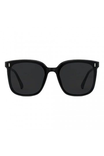 HugMiu Lunettes de soleil carrées Vintage classiques femmes lunettes de soleil surdimensionnées femmes hommes rétro lunettes 