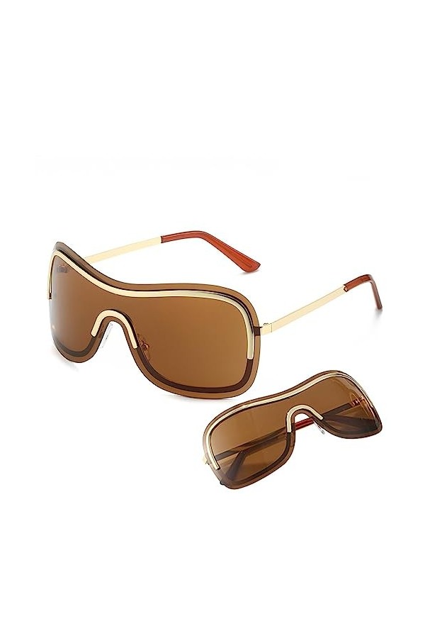 Onlynery lunettes soleil - Lunettes soleil polarisées pour femmes | Lunettes soleil polarisées recyclées avec protection UV p