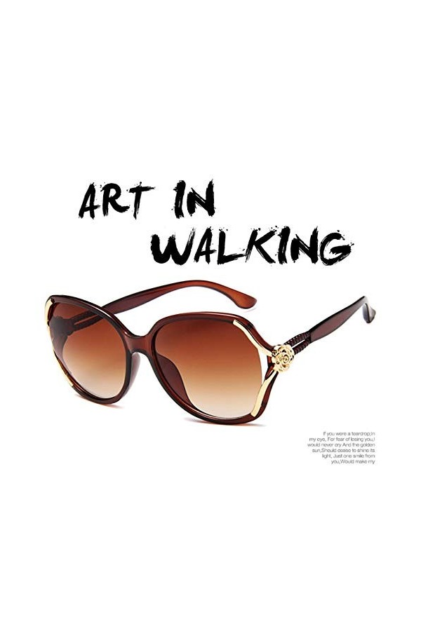 Ba30DEllylelly Femmes Lunettes de Soleil polarisées Mode Lunettes Femmes Lunettes de Soleil Nuances Lunettes de sécurité Cond