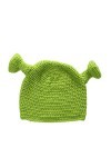 Unisexe Shrek Tricotée Main Bonnet De Laine dhiver Bonnet Cosplay Dôme Cap pour Les Femmes Hommes Costume