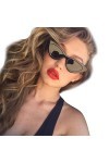 Lunettes de Soleil Femmes Solike Des Lunettes Femme Mode Oeil de Chat PC Plastiques en Métal Lunettes Chic Protection UV400 L