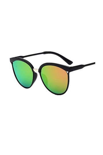 Lunettes De Soleil Hommes Femmes carré Vintage en Miroir Lunettes de Soleil Lunettes Outdoor Lunettes de Sport C 