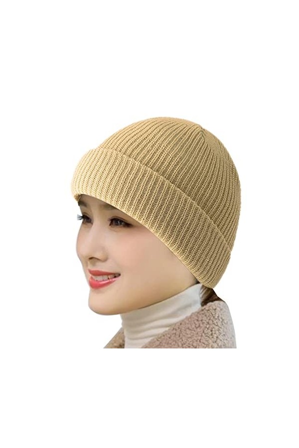 PUERHUACI Bonnet Chapeau Hiver pour Hommes Femmes Unisexe Bonnet Tricoté Chapeau dhiver Chaud Léger et Doux,Bonnet Hiver pou