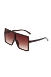 Lunettes de soleil vintage unisexes - Pour lété - Tendance - Noir - Pour homme et femme - Lunettes de soleil miroir - Pour v