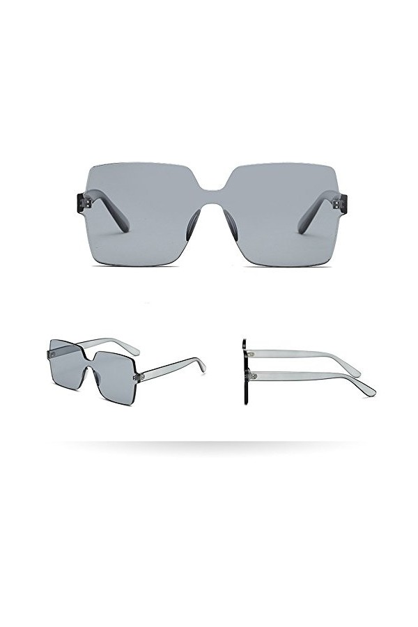 Femmes Hommes Vintage Retro Big Frame Lunettes Lunettes de soleil unisex Lunettes Lunettes De Vacances DéTé De Plage De Vaca