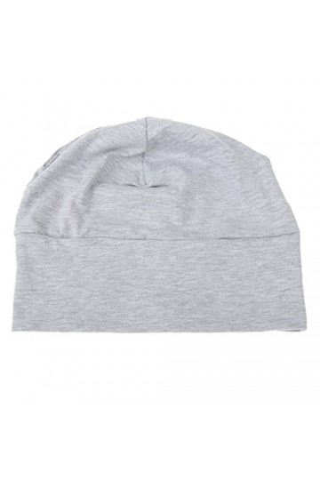 Gazechimp 2Pcs Sommeil Bonnet Gris Couverture De Yeux En Coton Unisexe Vêtement Accessoire