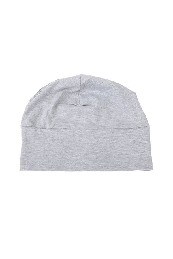 Gazechimp 2Pcs Sommeil Bonnet Gris Couverture De Yeux En Coton Unisexe Vêtement Accessoire