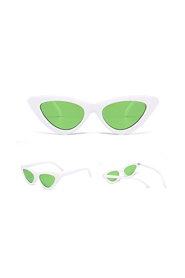 Lunettes de Soleil Femmes Solike Des Lunettes Femme Mode Oeil de Chat PC Plastiques en Métal Lunettes Chic Protection UV400 L