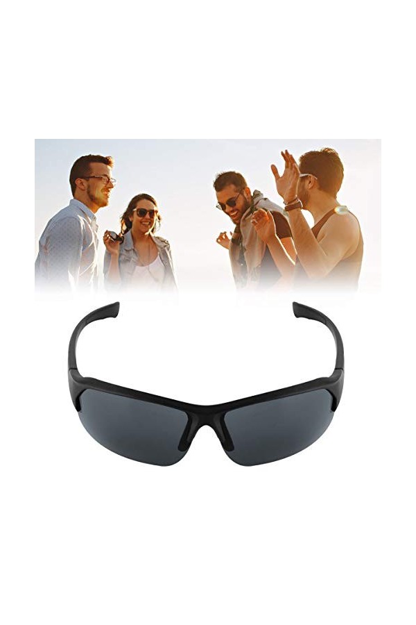 Triamisus Lunettes de Conduite Lunettes de Soleil de Conduite en Plein air Anti UV Lunettes de Soleil Multicolores Sports Hom