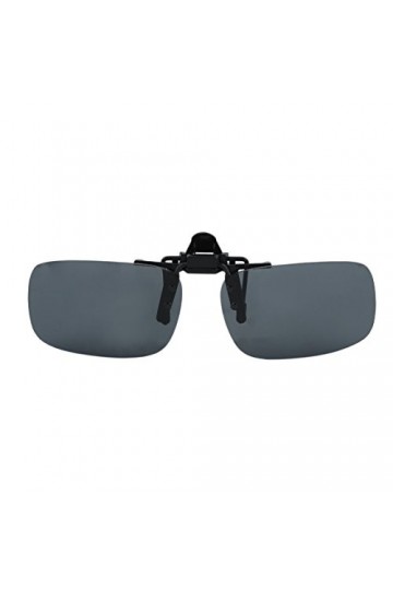 Delicacydex Conduite Nuit Vision Clip-on Flip-up Lentille Lunettes de Soleil Cool Lunettes Clip sur Lentille Anti-UV 400 Unis