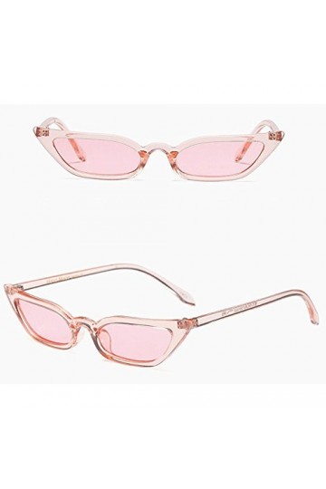 Lunettes de Soleil Femmes,Retro Lunettes UV400 à petit cadre Bringbring