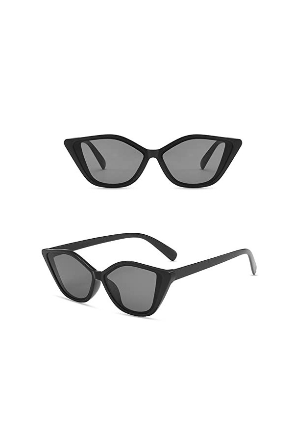Hengzi Lunettes de soleil vintage pour homme et femme - Monture carrée classique - Facile à transporter